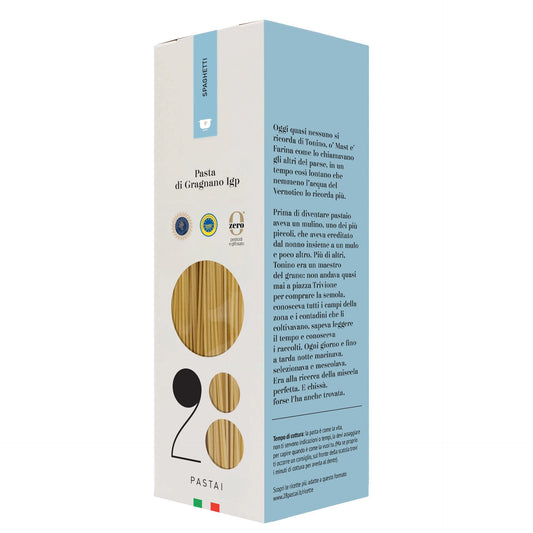 28 Pastai spaghetti pasta di Gragnano