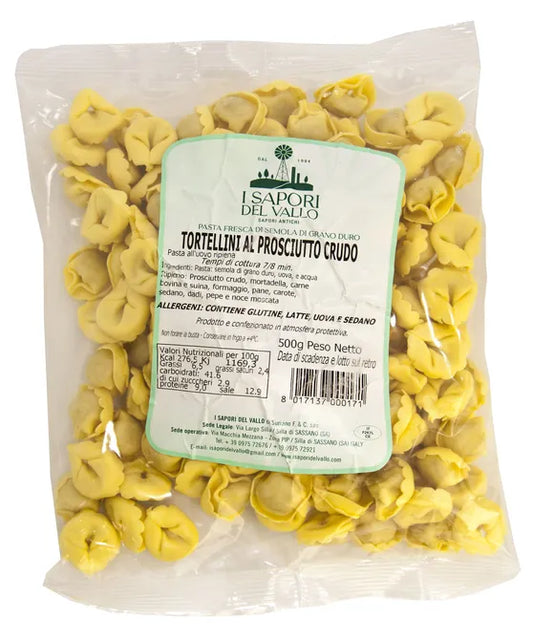 verse tortellini prosciutto 500 gr